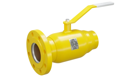 Кран шаровый LD КШЦК Gas 150016.П/П.02. (фланец/приварка) стальной ст.20 Ду150 Ру16 МПа в Москве