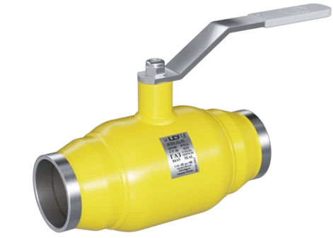 Кран шаровый LD КШЦП Gas 150.025.П/П.02. стальной ст.20 Ду150 Ру25 МПа в Москве